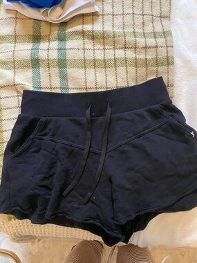 JoyLab Black Athletic Lounge Shorts with Drawstring